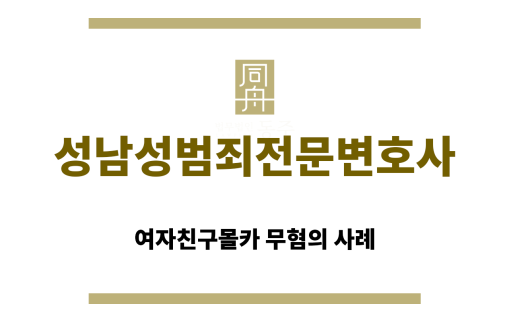성남성범죄전문변호사