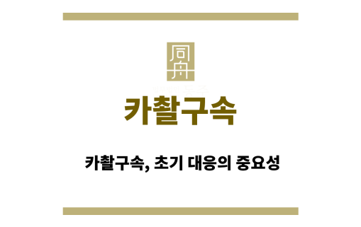 카촬구속