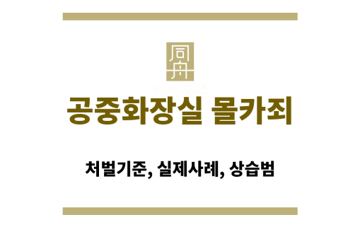 공중화장실 몰카범죄 수사 장면 이미지 - 몰카 혐의 피의자 조사