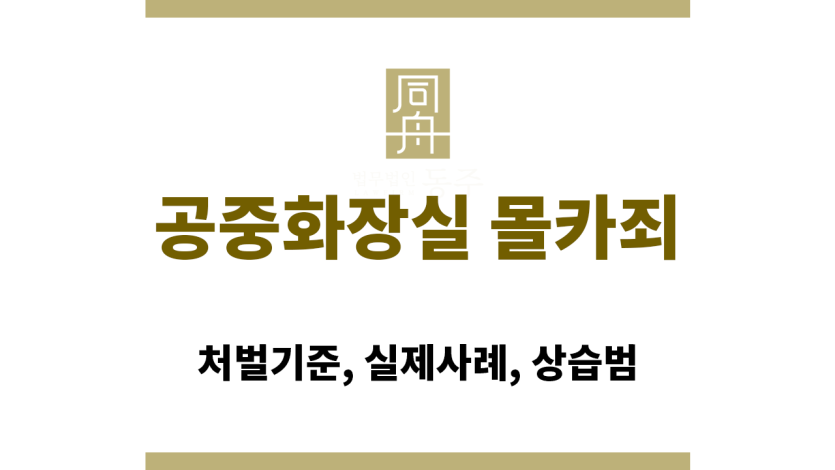 공중화장실 몰카범죄 수사 장면 이미지 - 몰카 혐의 피의자 조사