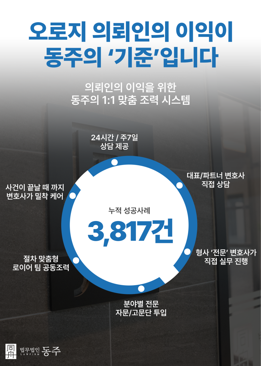 청담변호사 수사 재판 전 과정 전문 법률 조력