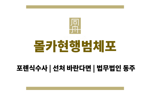 몰카현행범체포