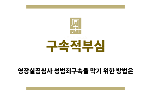 ＂구속적부심“