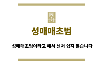 성매매초범
