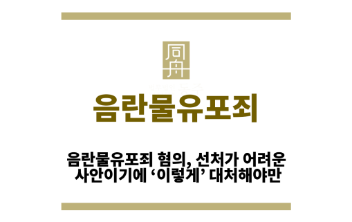 음란물유포죄