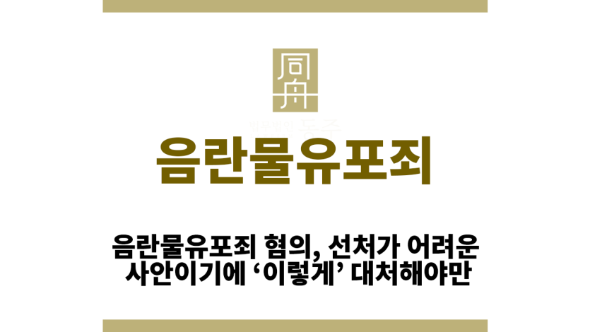 음란물유포죄