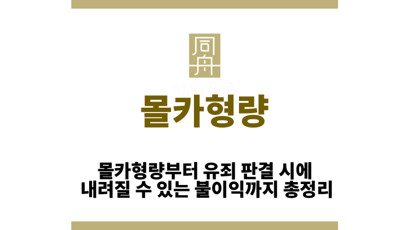 몰카형량