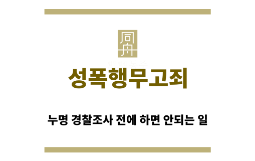 ＂성폭행무고죄“
