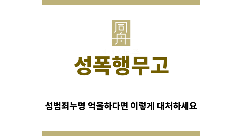 ＂성폭행무고“