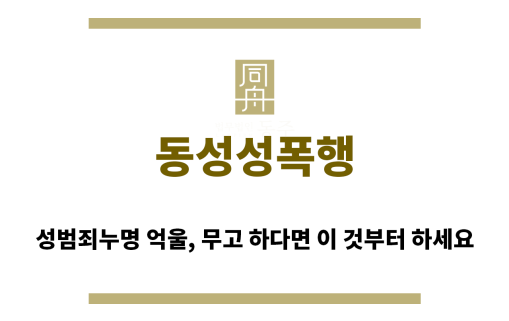 ＂동성성폭행“