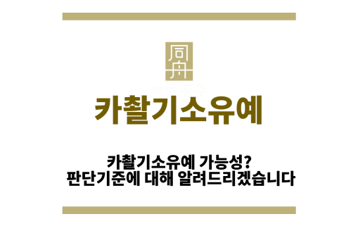 카촬기소유예