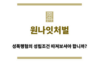 원나잇처벌