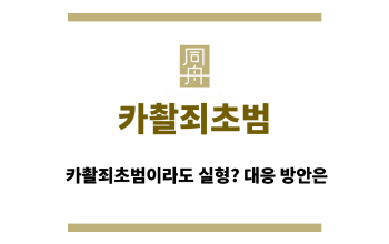 카촬죄초범
