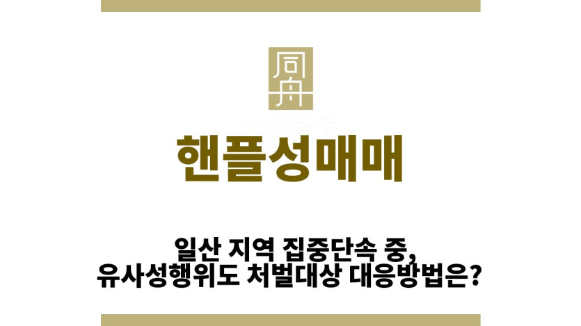 ＂핸플성매매“