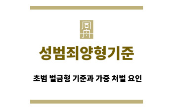 성범죄양형기준