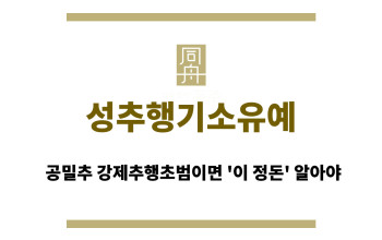 성추행기소유예