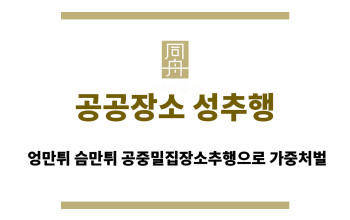 공공장소 성추행