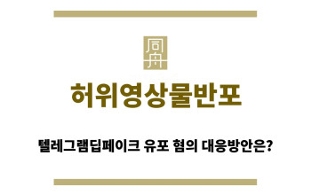 ＂허위영상물반포“