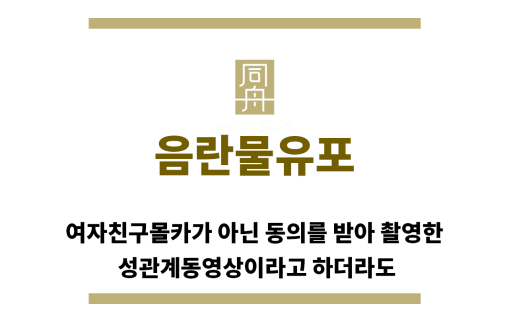 ＂음란물유포“