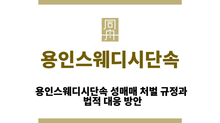 용인스웨디시단속