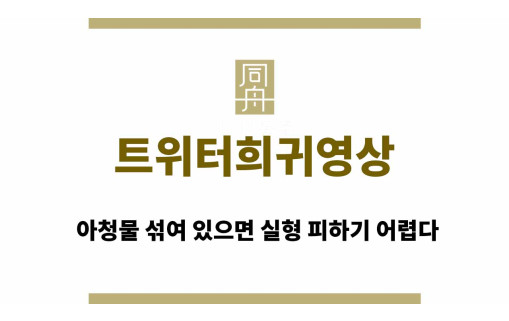 트위터희귀영상 단속, 아청물 섞여 있으면 실형 피하기 어렵다